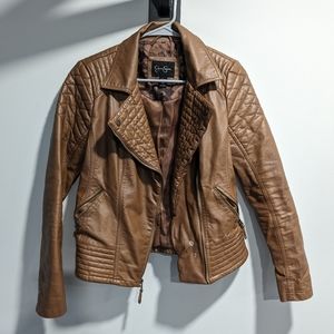 Jessica Simpson leather jacket